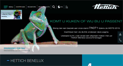 Desktop Screenshot of hettichbenelux.com